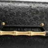 Iris Bamboo Mini Leather Satchel