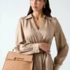 Iris Large Leather Satchel
