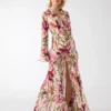 Iris Printed Maxi Dress