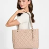 Isemay Quilted Shopper