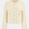 Ivana Faux-Fur Buttoned Jacket