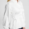 Jackie Lace-Up Top