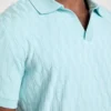 Jacquard Knit Polo