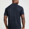 Jacquard Knit Polo