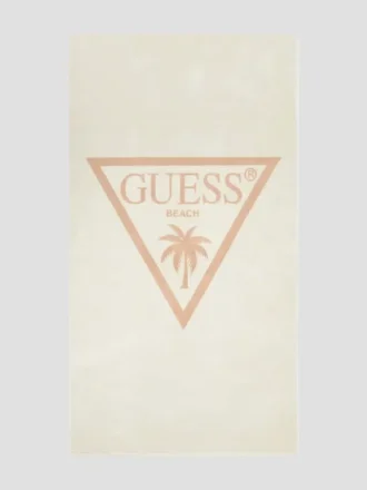 Jacquard Palm Triangle Logo Towel