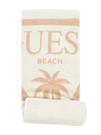 Jacquard Palm Triangle Logo Towel