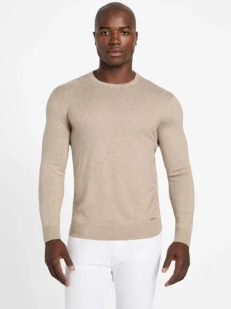 Jamaar Crewneck Stitched Sweater