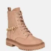 Jellard Quilted Chain Moto Boots