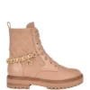Jellard Quilted Chain Moto Boots