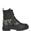 Jellard Quilted Chain Moto Boots