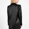 Jemma Pinstriped Tuxedo Blazer