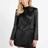 Jemma Pinstriped Tuxedo Blazer