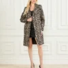 Jennifer Printed Trench Coat