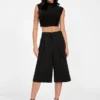 Junny Twill Capri Pants