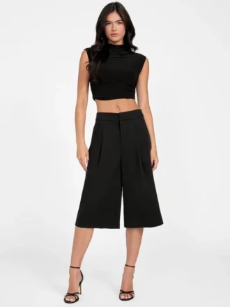 Junny Twill Capri Pants