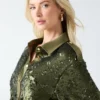 Kaia Sequin Shacket