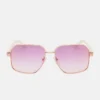 Katelyn Metal Rim Signature Sunglasses