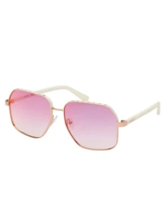 Katelyn Metal Rim Signature Sunglasses