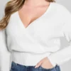 Kellie Wool-Blend Sweater Top