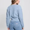 Kellie Wool-Blend Sweater Top