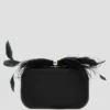Keyah Feather Top Clutch