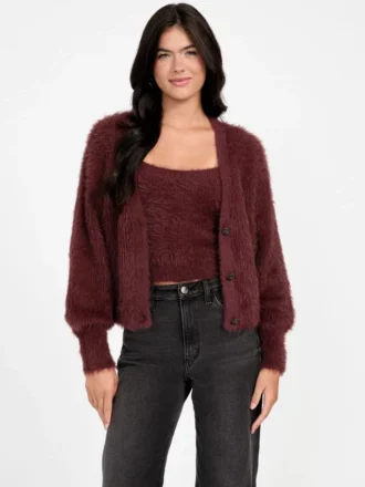 Keyla Fuzzy Cardigan
