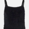 Keyla Fuzzy Sweater Crop Cami
