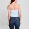 Keyla Fuzzy Sweater Crop Cami