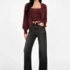 Keyla Fuzzy Sweater Crop Cami