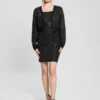 Khloe Rhinestone Sweater Dress