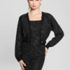 Khloe Rhinestone Sweater Dress