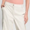 Kori Faux-Leather Cargo Pants