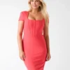 Kyle Corset Midi Dress