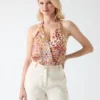 La Boheme Satin Bodysuit
