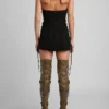 Lace-Up Bustier Dress