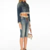 Cropped Denim Jacket