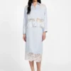 Lana Midi Lace Skirt