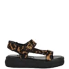 Lanara Leopard Strapped Sandal