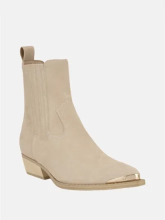 Lanna Western Suede Bootie