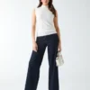 Lavanda Mock-Neck Sweater Top