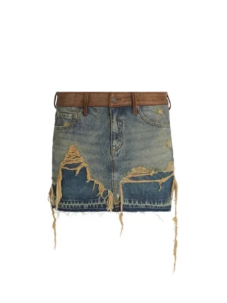 Layer Denim Skirt