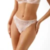 Lea Floral Applique Thong