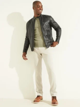 Leather Biker Jacket