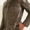 Leather Field Jacket