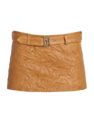 Leather Mini Skirt