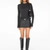 Leather Mini Skirt
