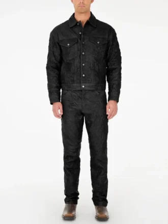 Leather Trucker Jacket
