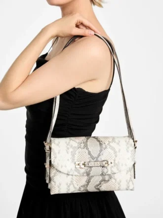 Lefia Snakeskin  Shoulder Bag