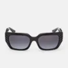 Leigh-Anne Rectangular Plastic Sunglasses