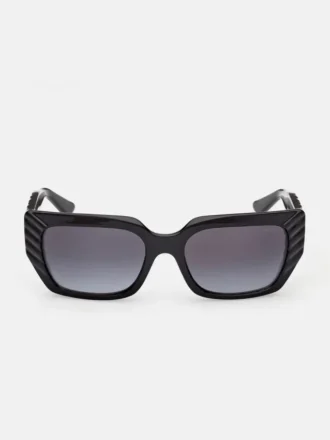Leigh-Anne Rectangular Plastic Sunglasses